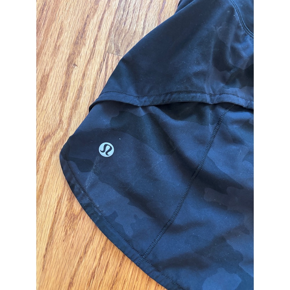 Lululemon Speed Up High Rise Lined Short 2.5 Heritage 365 Camo Deep Coal Multi 6 - Picture 7 of 7